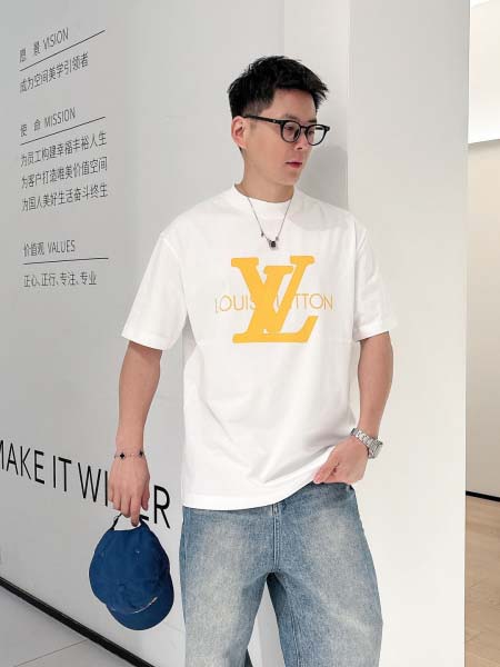 2025年4月6日入荷新作Louis Vuitton半袖 Tシャツ高級品/LD工場