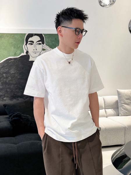 2025年4月6日入荷新作Louis Vuitton半袖 Tシャツ高級品/LD工場