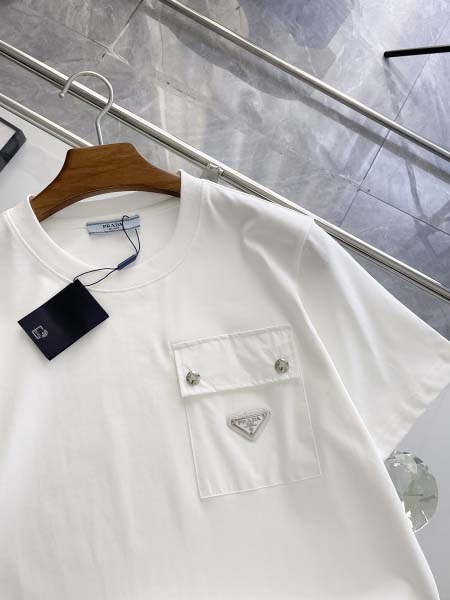 2025年4月8日入荷新作Prada半袖 Tシャツ高級品/LD工場