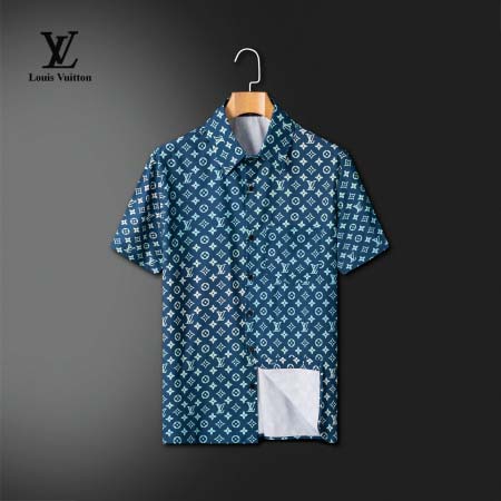 2025年4月9日入荷新作lv夏服 上下セット メンズ誕生日プレゼントは高級感/LD工場