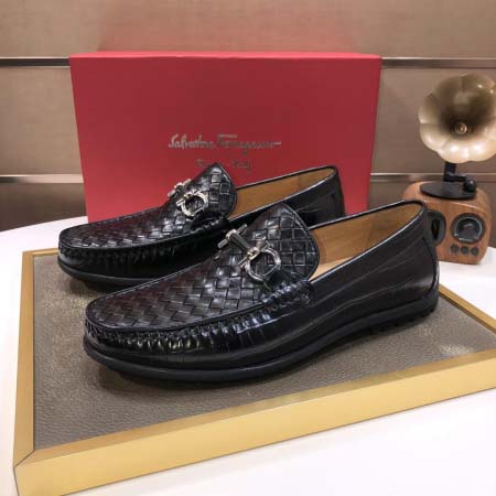 2025年4月10日入荷新品Ferragamoおすすめ人気メンズ靴本革製ギフト/誕生日/TL工場