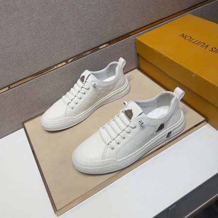 2025年4月10日入荷新品Louis Vuittonカジュアルシューズ/スニーカー｜メンズ革靴本革製ギフト/誕生日/TL工場