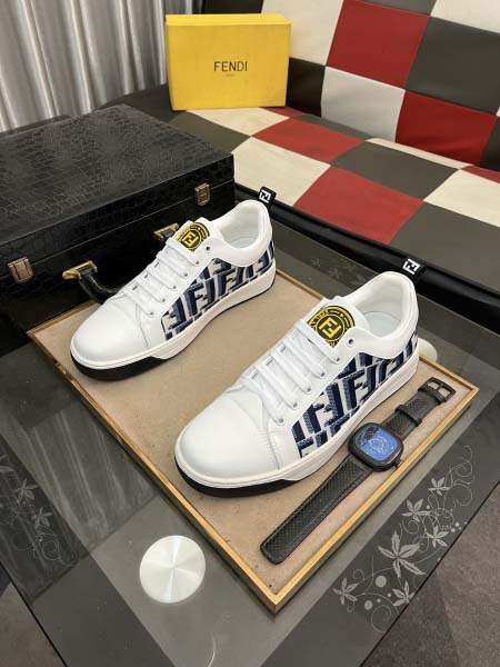2025年4月10日入荷新品Fendiカジュアルシューズ/スニーカー｜メンズ革靴本革製ギフト/誕生日/TL工場