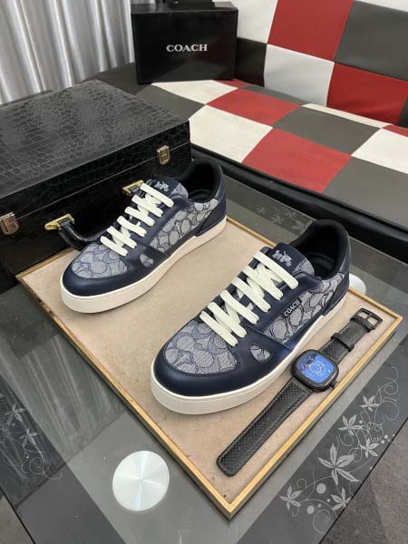 2025年4月10日入荷新品COACHカジュアルシューズ/スニーカー｜メンズ革靴本革製ギフト/誕生日/TL工場