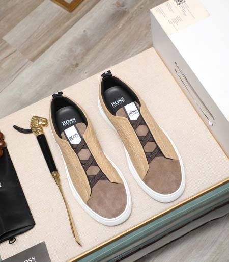 2025年4月10日入荷新品BOSSカジュアルシューズ/スニーカー｜メンズ革靴本革製ギフト/誕生日/TL工場