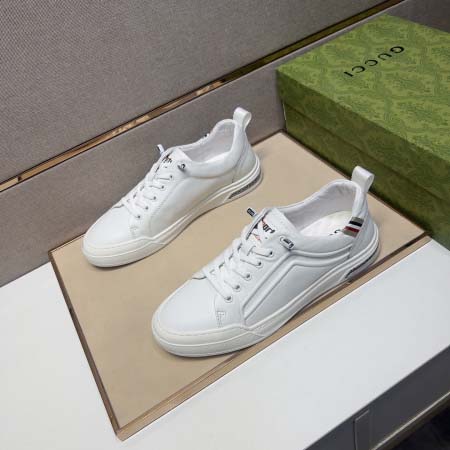 2025年4月10日入荷新品Gucciカジュアルシューズ/スニーカー｜メンズ革靴本革製ギフト/誕生日/TL工場