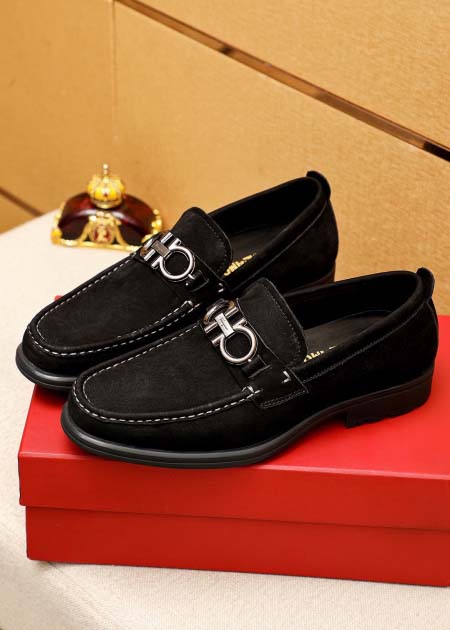 2025年4月10日入荷新品Ferragamoカジュアルシューズ/スニーカー｜メンズ革靴本革製ギフト/誕生日/TL工場