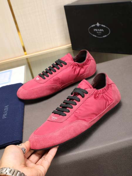 2025年4月10日入荷新品Pradaカジュアルシューズ/スニーカー｜メンズ革靴本革製ギフト/誕生日/TL工場