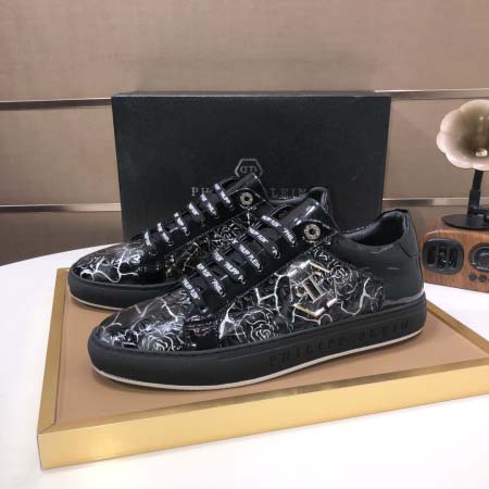 2025年4月10日入荷新品PHILIP PIEINカジュアルシューズ/スニーカー｜メンズ革靴本革製ギフト/誕生日/TL工場