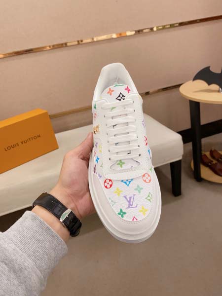 2025年4月11日入荷新品Louis Vuittonカジュアルシューズ/スニーカー｜メンズ革靴本革製ギフト/誕生日/TL工場
