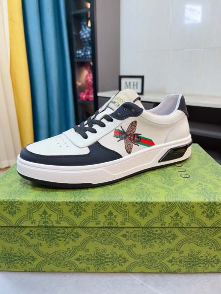 2025年4月11日入荷新品GUCCIカジュアルシューズ/スニーカー｜メンズ革靴本革製ギフト/誕生日/TL工場