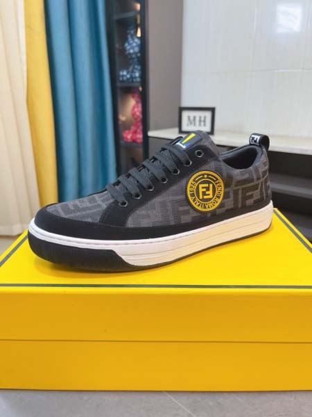 2025年4月11日入荷新品Fendiカジュアルシューズ/スニーカー｜メンズ革靴本革製ギフト/誕生日/TL工場