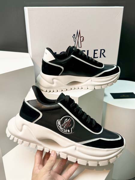 2025年4月11日入荷新品MONCLERカジュアルシューズ/スニーカー｜メンズ革靴本革製ギフト/誕生日/TL工場