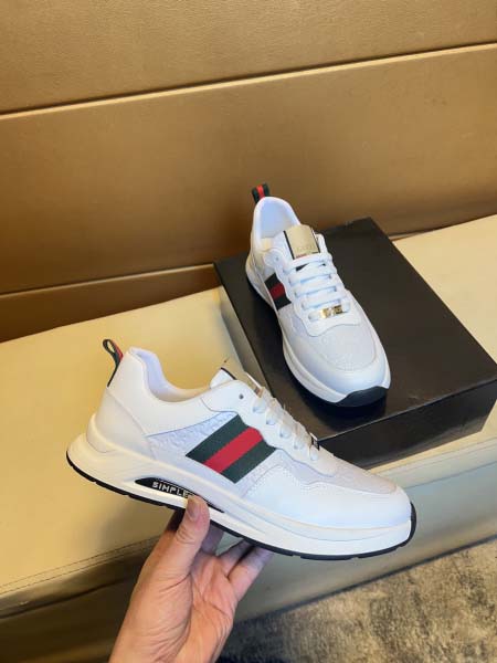 2025年4月11日入荷新品Gucciカジュアルシューズ/スニーカー｜メンズ革靴本革製ギフト/誕生日/TL工場
