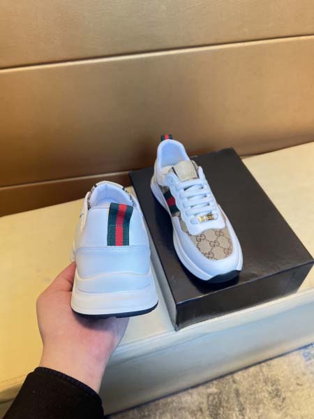 2025年4月11日入荷新品Gucciカジュアルシューズ/スニーカー｜メンズ革靴本革製ギフト/誕生日/TL工場