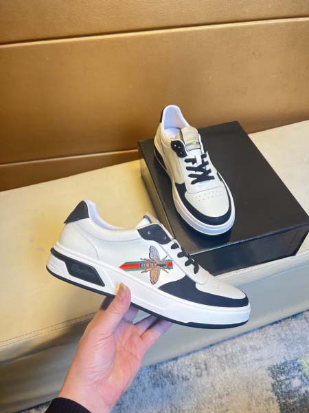 2025年4月11日入荷新品Gucciカジュアルシューズ/スニーカー｜メンズ革靴本革製ギフト/誕生日/TL工場