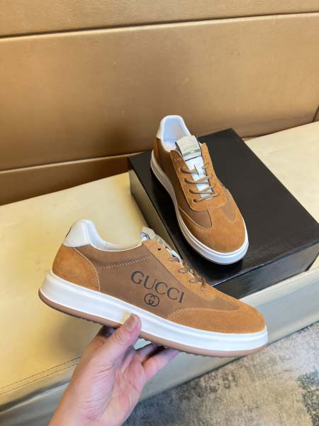 2025年4月11日入荷新品Gucciカジュアルシューズ/スニーカー｜メンズ革靴本革製ギフト/誕生日/TL工場
