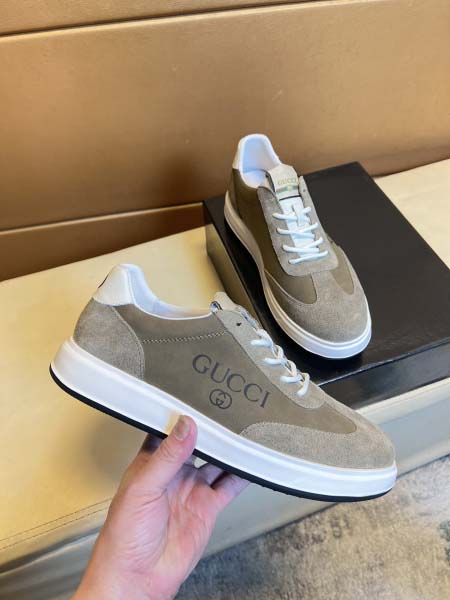 2025年4月11日入荷新品Gucciカジュアルシューズ/スニーカー｜メンズ革靴本革製ギフト/誕生日/TL工場