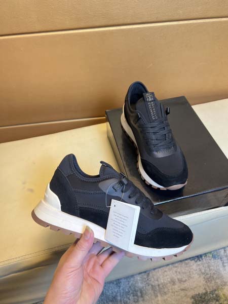 2025年4月11日入荷新品Brunello Cucinelliカジュアルシューズ/スニーカー｜メンズ革靴本革製ギフト/誕生日/TL工場