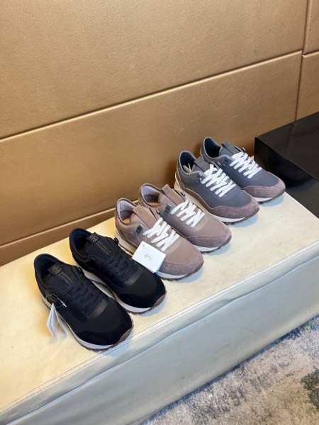 2025年4月11日入荷新品Brunello Cucinelliカジュアルシューズ/スニーカー｜メンズ革靴本革製ギフト/誕生日/TL工場