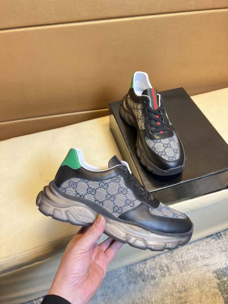 2025年4月11日入荷新品Gucciカジュアルシューズ/スニーカー｜メンズ革靴本革製ギフト/誕生日/TL工場