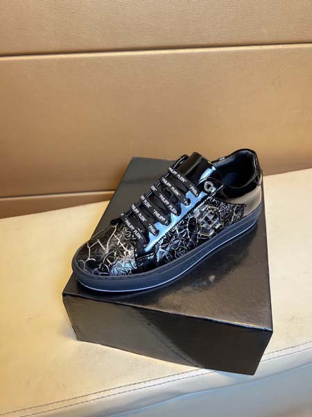 2025年4月11日入荷新品PhiliP Pleinカジュアルシューズ/スニーカー｜メンズ革靴本革製ギフト/誕生日/TL工場