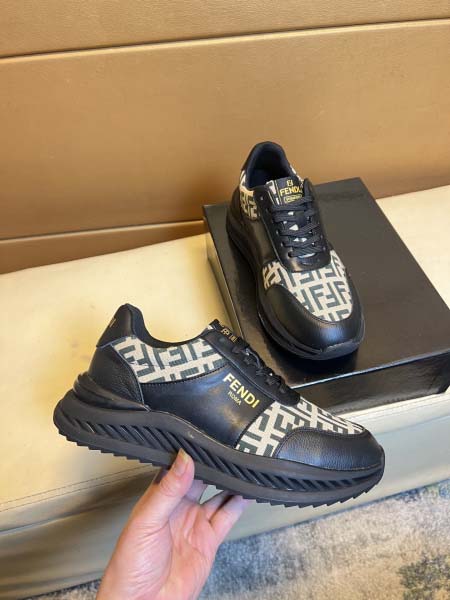 2025年4月11日入荷新品Fendiカジュアルシューズ/スニーカー｜メンズ革靴本革製ギフト/誕生日/TL工場