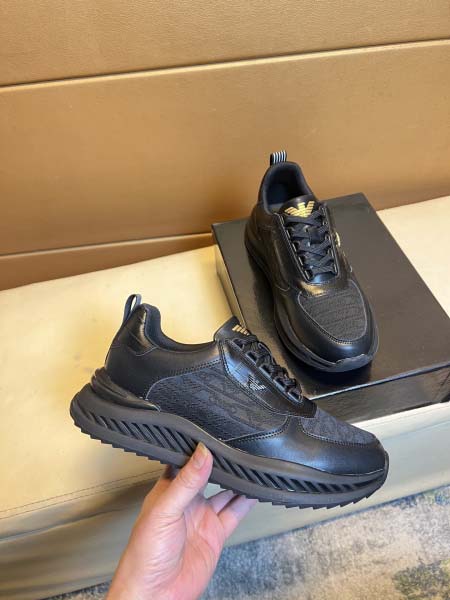 2025年4月11日入荷新品ARMANIカジュアルシューズ/スニーカー｜メンズ革靴本革製ギフト/誕生日/TL工場