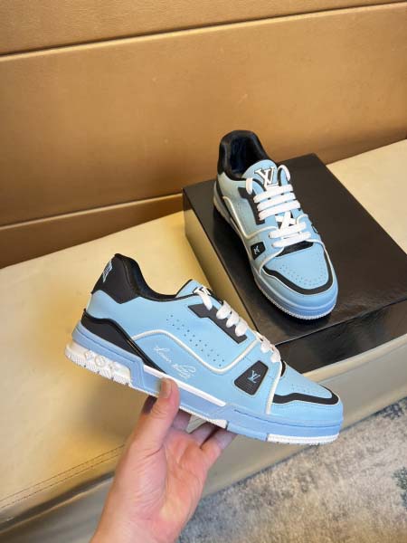 2025年4月11日入荷新品Louis Vuittonカジュアルシューズ/スニーカー｜メンズ革靴本革製ギフト/誕生日/TL工場