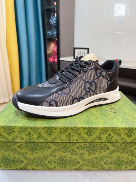 2025年4月11日入荷新品GUCCIカジュアルシューズ/スニーカー｜メンズ革靴本革製ギフト/誕生日/TL工場