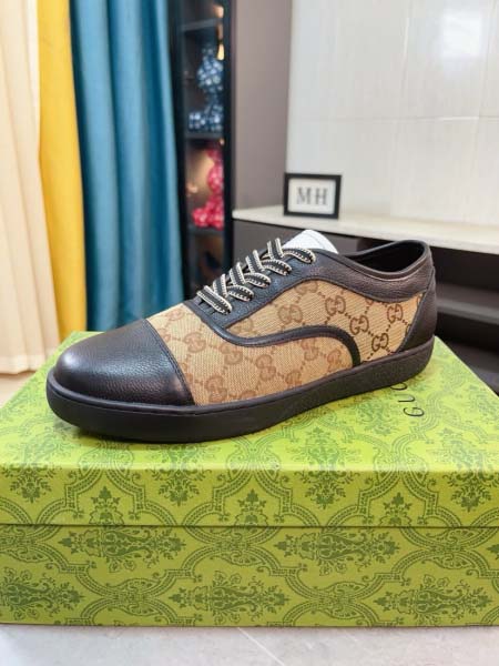 2025年4月11日入荷新品gucciカジュアルシューズ/スニーカー｜メンズ革靴本革製ギフト/誕生日/TL工場