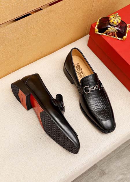 2025年4月11日入荷新品Ferragamoカジュアルシューズ/スニーカー｜メンズ革靴本革製ギフト/誕生日/TL工場