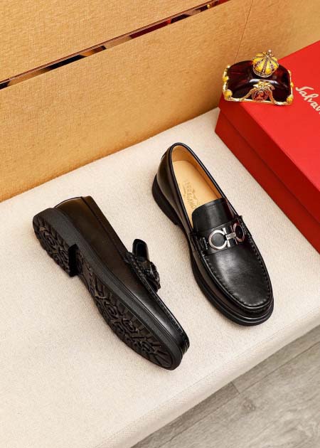 2025年4月11日入荷新品Ferragamoカジュアルシューズ/スニーカー｜メンズ革靴本革製ギフト/誕生日/TL工場