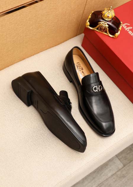 2025年4月11日入荷新品Ferragamoカジュアルシューズ/スニーカー｜メンズ革靴本革製ギフト/誕生日/TL工場