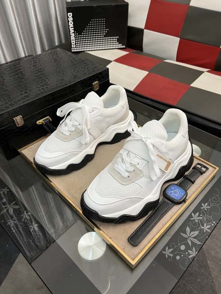 2025年4月11日入荷新品Dsquared2カジュアルシューズ/スニーカー｜メンズ革靴本革製ギフト/誕生日/TL工場