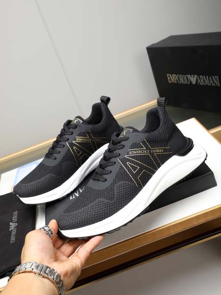 2025年4月11日入荷新品ARMANIカジュアルシューズ/スニーカー｜メンズ革靴本革製ギフト/誕生日/TL工場