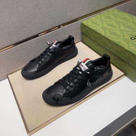 2025年4月11日入荷新品Gucciカジュアルシューズ/スニーカー｜メンズ革靴本革製ギフト/誕生日/TL工場