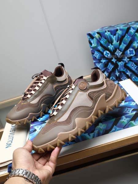 2025年4月11日入荷新品Louis Vuittonカジュアルシューズ/スニーカー｜メンズ革靴本革製ギフト/誕生日/TL工場