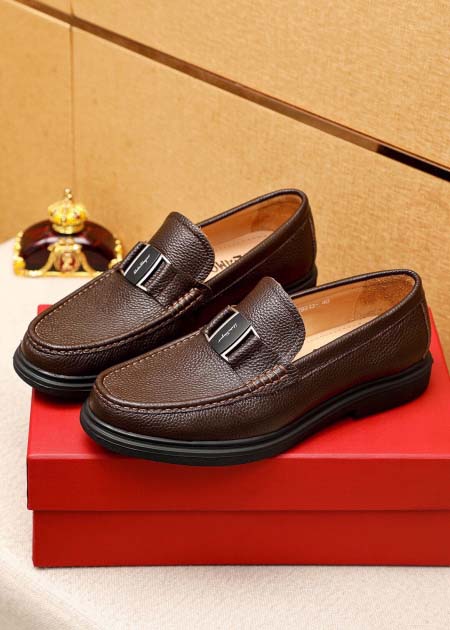 2025年4月11日入荷新品Ferragamoカジュアルシューズ/スニーカー｜メンズ革靴本革製ギフト/誕生日/TL工場