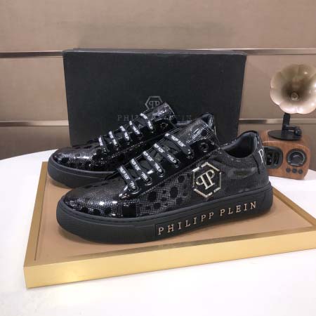 2025年4月11日入荷新品PHILIP PIEINカジュアルシューズ/スニーカー｜メンズ革靴本革製ギフト/誕生日/TL工場