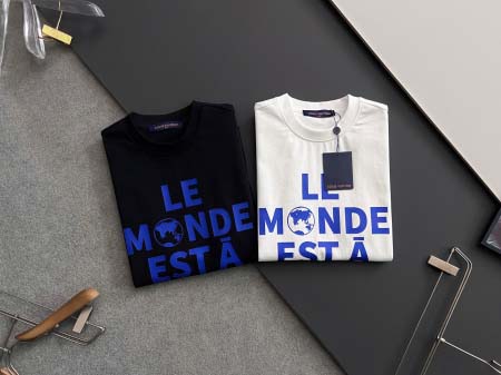 2025年4月13日入荷春夏 新作Louis Vuitton半袖 tシャツ高級なプレゼント/誕生日プレゼント/高品質/メンツ/記念品/ wenzhou工場