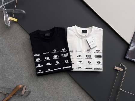 2025年4月13日入荷春夏 新作Balenciaga半袖 tシャツ高級なプレゼント/誕生日プレゼント/高品質/メンツ/記念品/ wenzhou工場