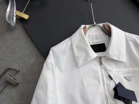 2025年4月14日入荷春夏 新作Pradaジャケット高級なプレゼント/誕生日プレゼント/高品質/メンツ/記念品/ wenzhou工場