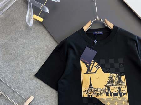 2025年4月14日入荷春夏 新作Louis Vuitton半袖 tシャツ高級なプレゼント/誕生日プレゼント/高品質/メンツ/記念品/ wenzhou工場