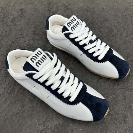 2025年4月23日入荷新品Miumiu男女兼用原版復刻 ブランド靴本革製ギフト/誕生日/CT工場