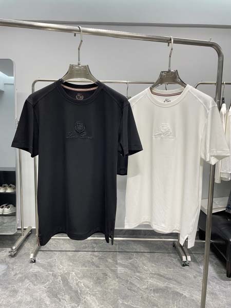 2025年4月24日入荷新作loro piana半袖Tシャツ 原版复刻高級品香港の会社超厳選★入手困難/誕生日プレゼント/yinx工場M-XXXL