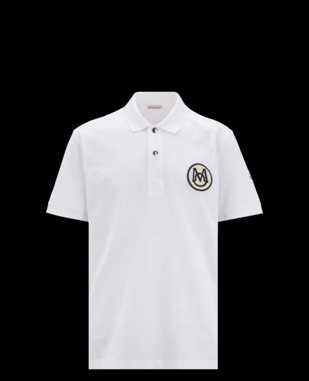 2025年4月25日入荷新作Moncler半袖ポロシャツ 原版复刻高級品香港の会社超厳選★入手困難/誕生日プレゼント/yinx工場