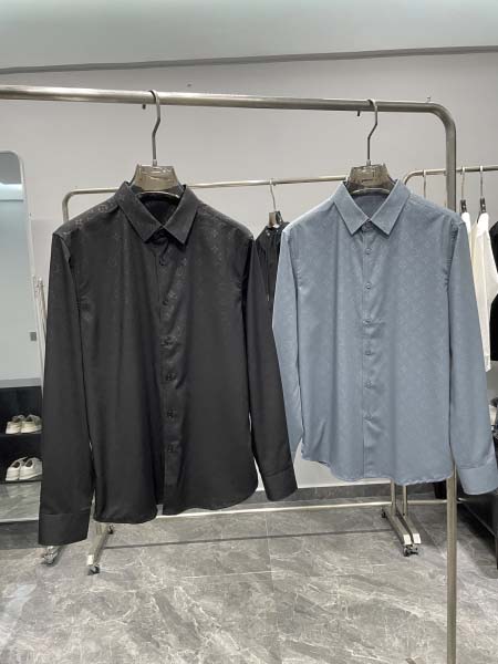 2025年4月25日入荷新作Louis Vuitton長袖シャツ 原版复刻高級品香港の会社超厳選★入手困難/誕生日プレゼント/yinx工場