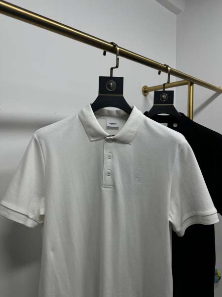 2025年4月25日入荷新作burberry半袖ポロシャツ 原版复刻高級品香港の会社超厳選★入手困難/誕生日プレゼント/yinx工場
