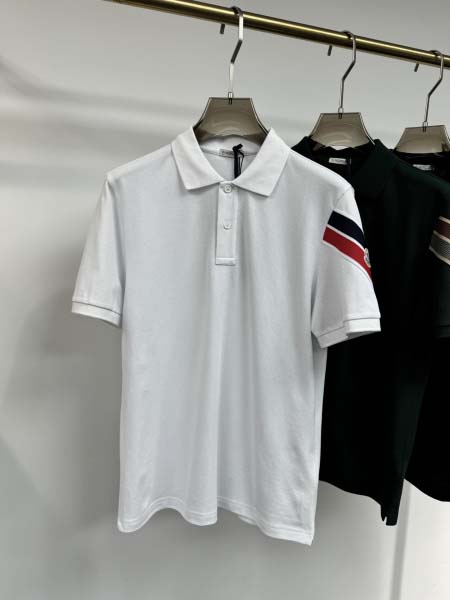 2025年4月25日入荷新作MONCLER半袖ポロシャツ 原版复刻高級品香港の会社超厳選★入手困難/誕生日プレゼント/yinx工場